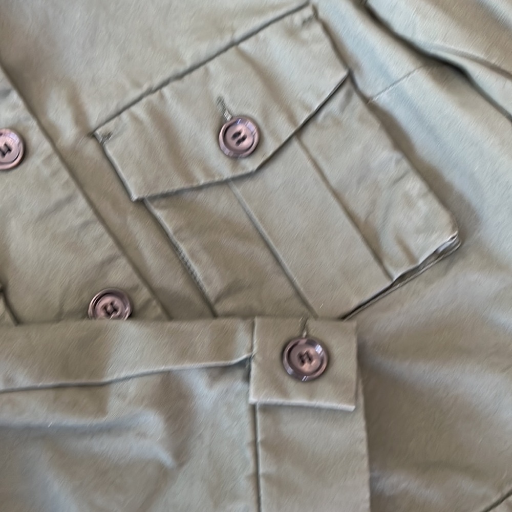 H&M  Military Style Cropped jacket - Picture 7 of 8